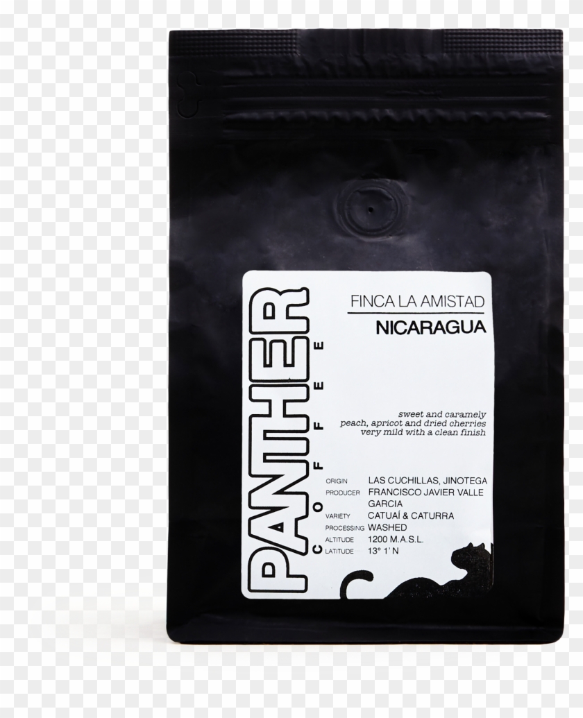 Nicaragua Finca La Amistad - Panther Coffee Bag Clipart