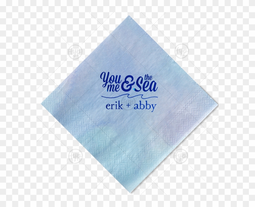 You, Me & The Sea Napkin Cocktail Napkins - Paper Clipart