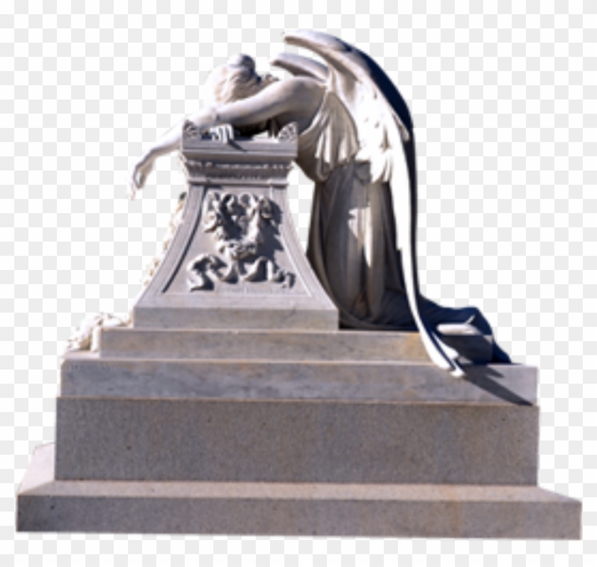 Tombstones / Funeral Cover - Statue Clipart #4036808