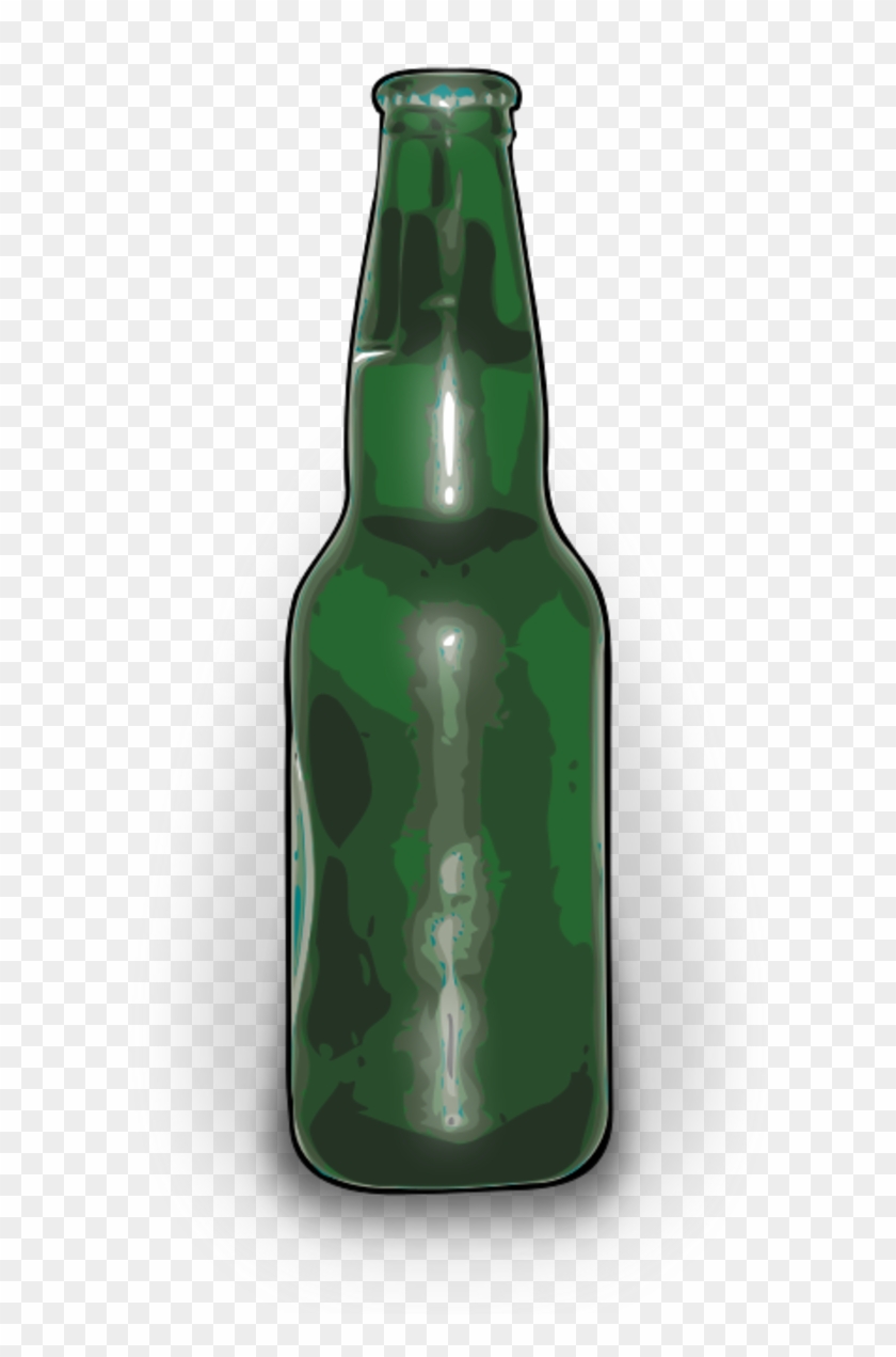 Vector Clip Art - Beer Bottle - Png Download