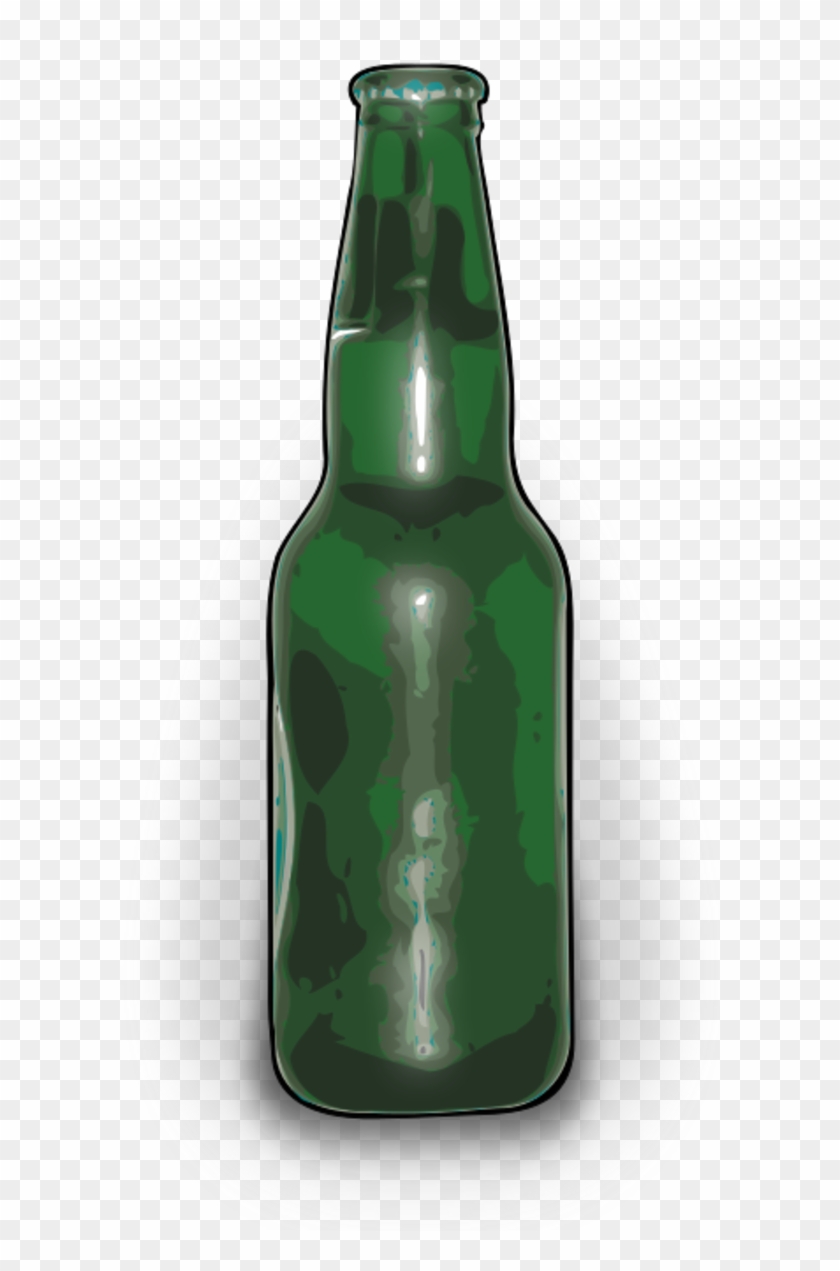Vector Clip Art - Beer Bottle - Png Download #4037656