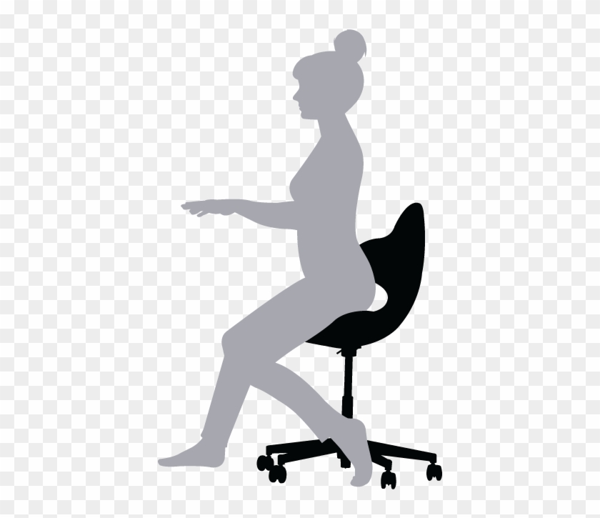 You And The Chair - Sitting Clipart