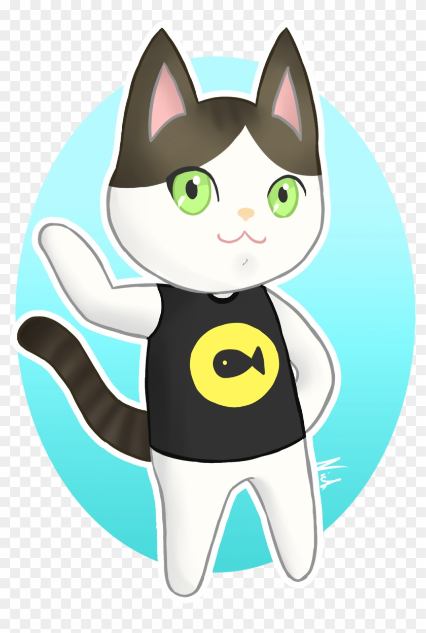 Sitting Cat Clipart - Cartoon - Png Download #4037968