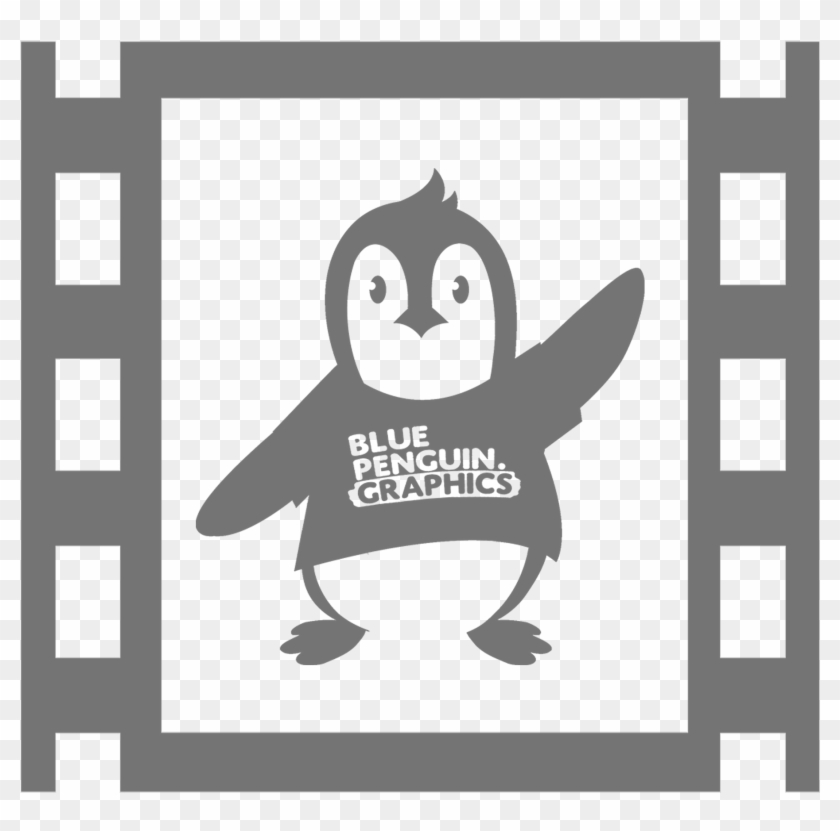 Bigfoot Dabbing Cartoon Clipart Illustration Blue Penguin - Cartoon - Png Download #4038273