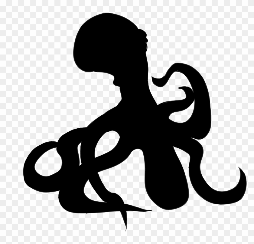 Screwball Octopus - Illustration Clipart