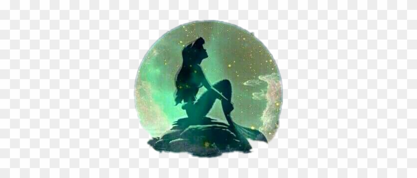 #freetoedit #mermaid #littlemermaid #ariel #moon #night - Little Mermaid Iphone Clipart #4038450