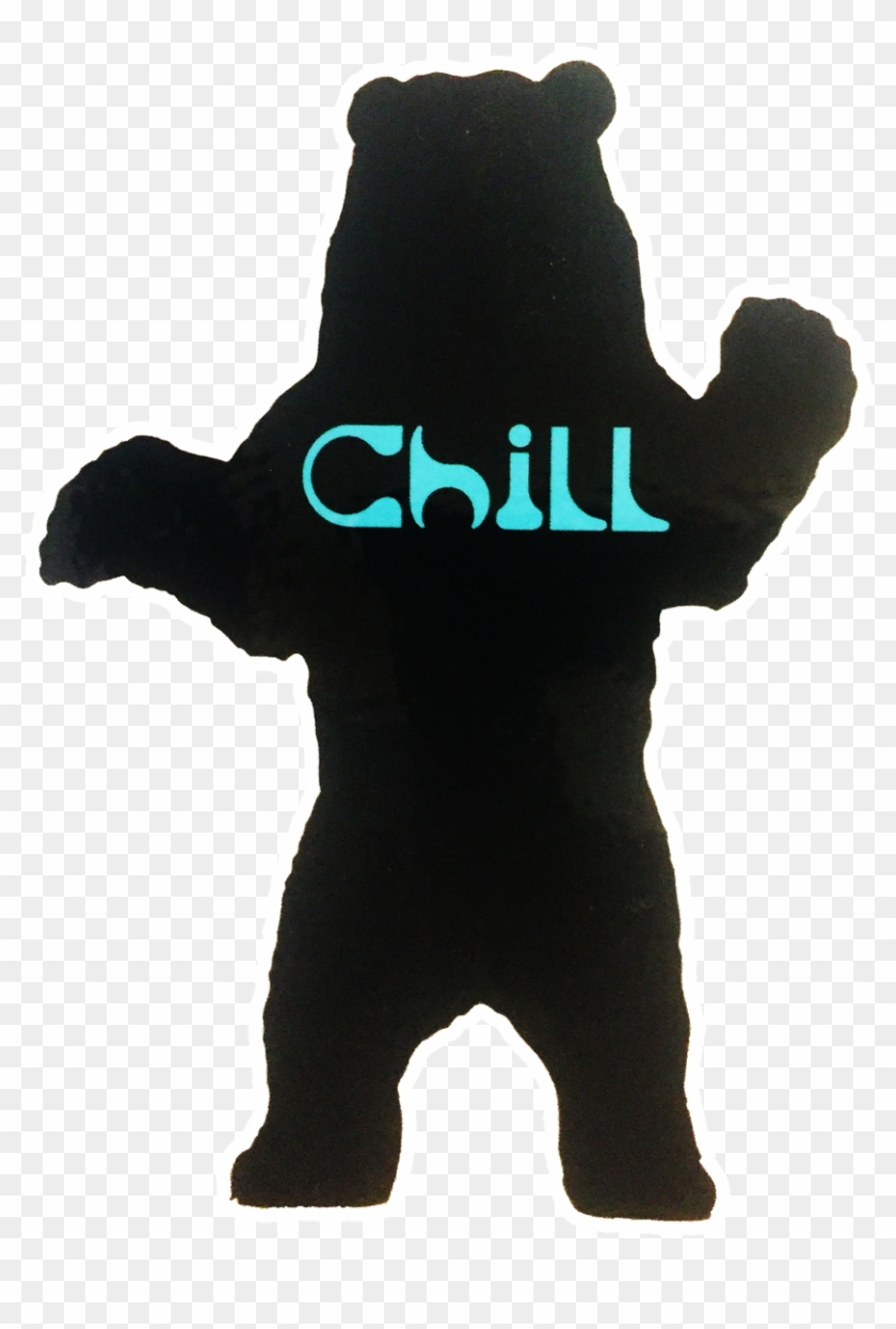 Categories - Standing Grizzly Bear Silhouette Clipart #4039169