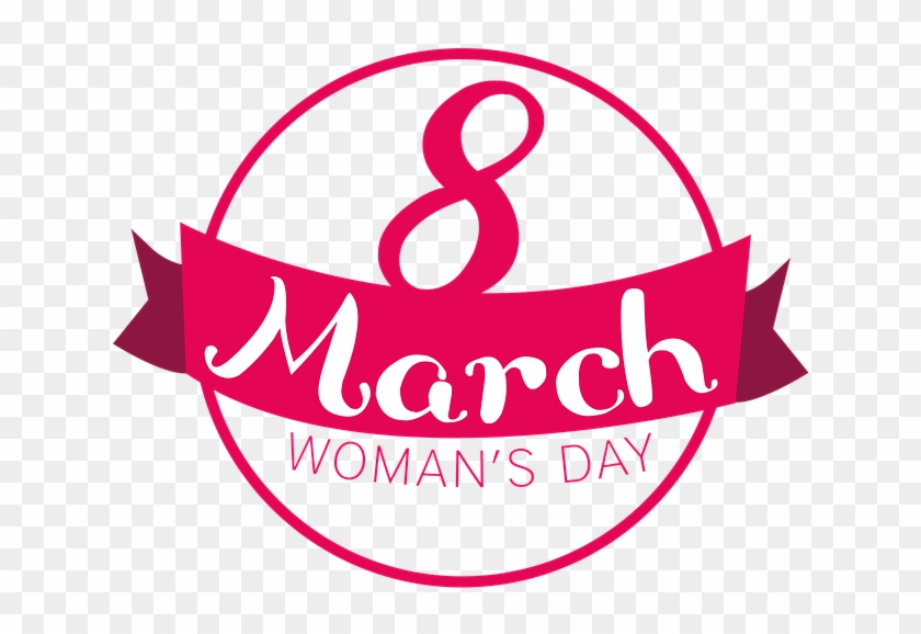 On March 8th, We Celebrate International Women's Day - Happy International Women's Day Png Clipart