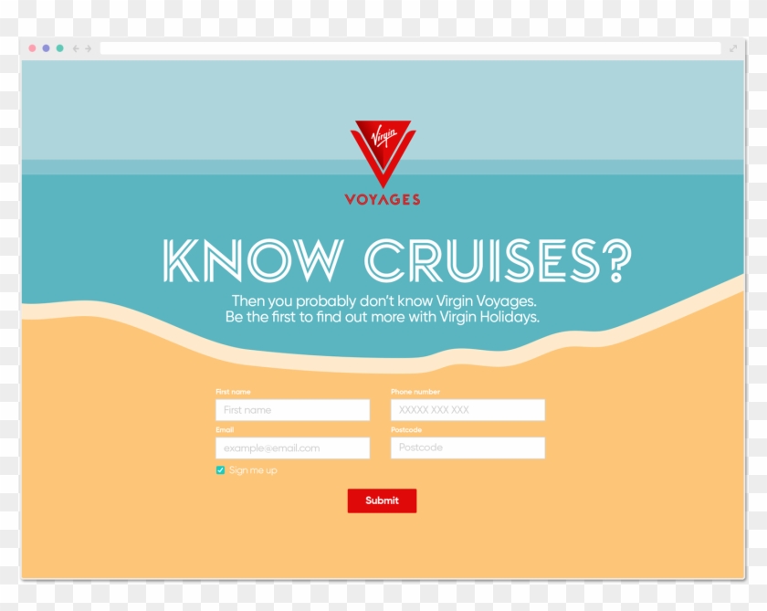 Virgin Voyages - - Graphic Design Clipart #4040382