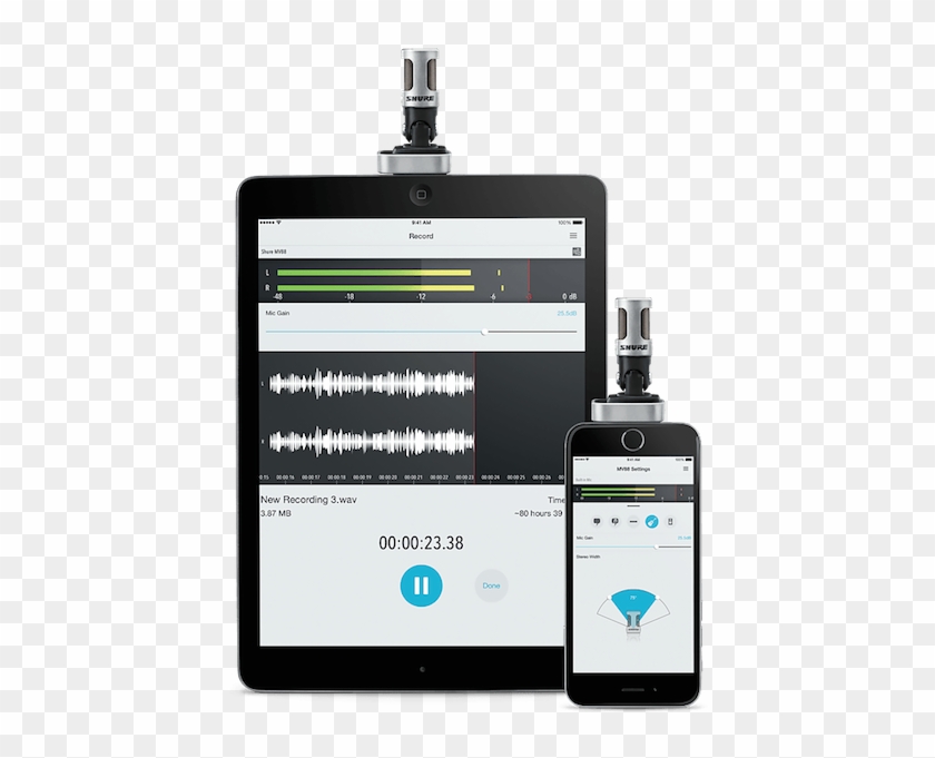 Back In May 2015, I Published The Article Initial Review - Shureplus ™ Motiv ™ Video Recording App Clipart #4040443