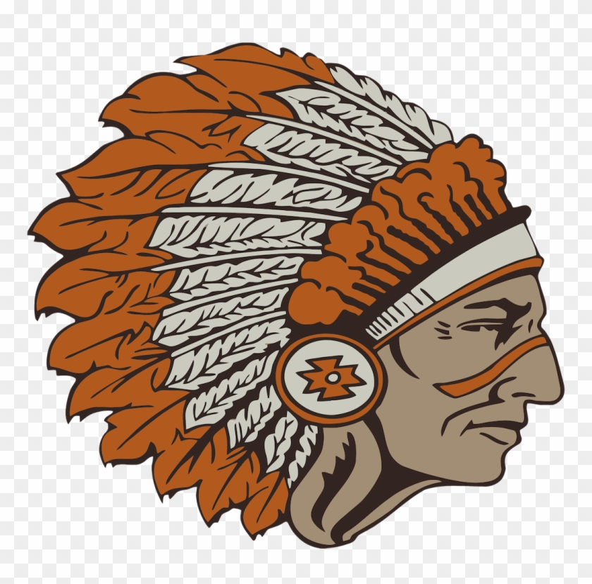 Warrior Logo - Pacific High School Indians Clipart #4040745