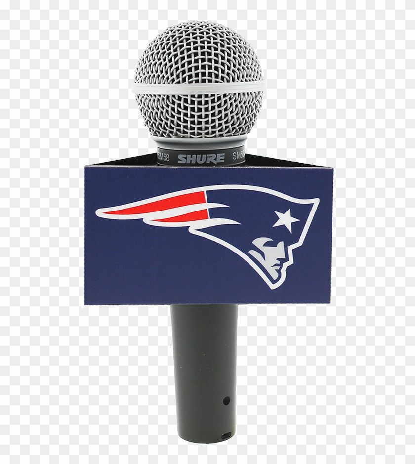 New England Patriots Custom Mic Flag Triangle - New England Patriots Clipart #4040788