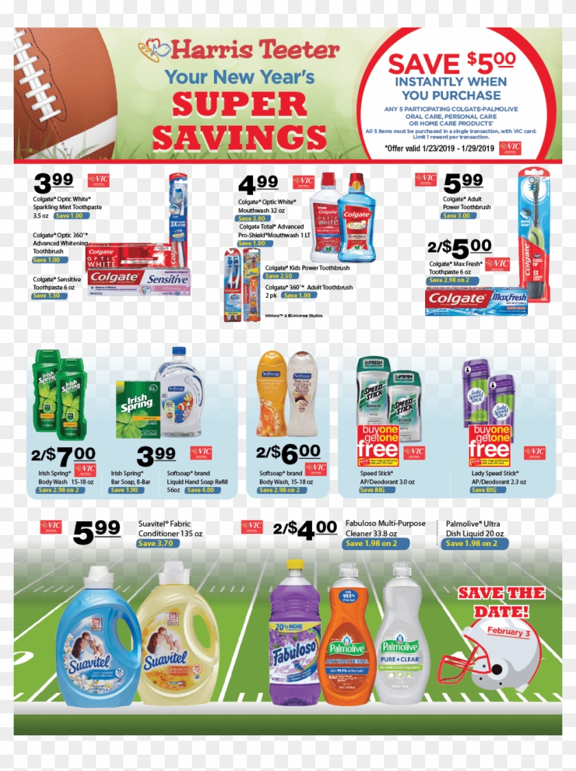 The Hot Colgate Palmolive Promo Is Back At Harris Teeter - Harris Teeter Clipart
