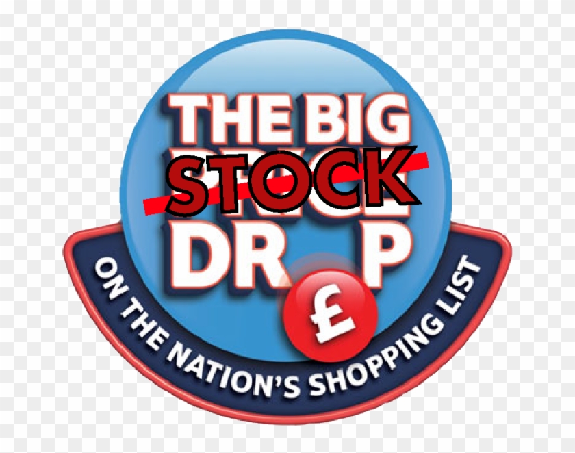 Tesco Big Stock Drop - Tesco Big Price Drop Clipart