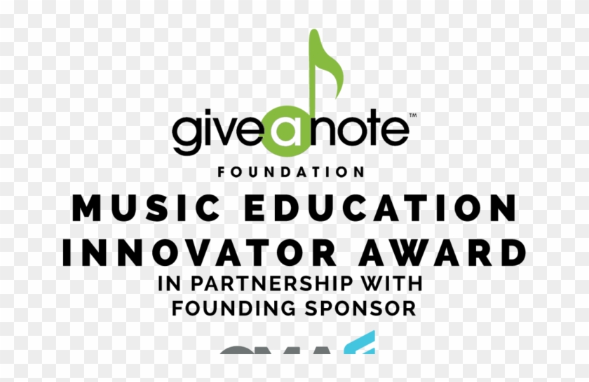 Fall 2018 Music Education Innovator Award - Give A Note Foundation Clipart #4041597