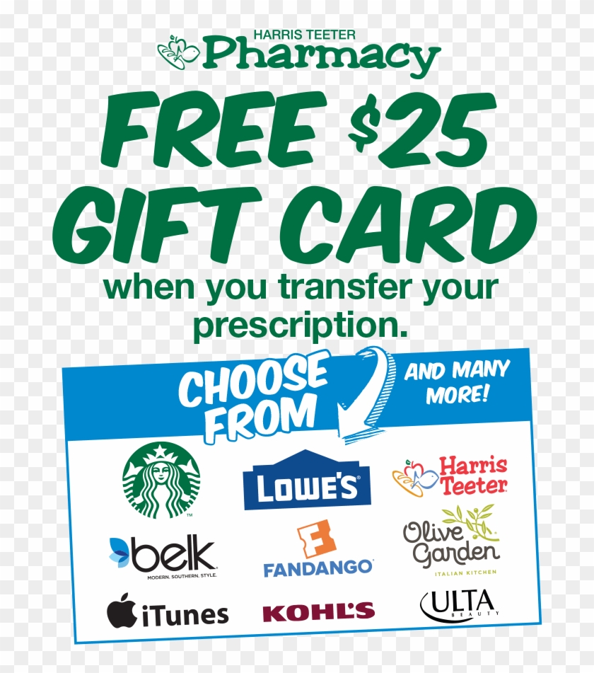 Harris Teeter Pharmacy Transfer - Lowes Coupon Clipart #4042303