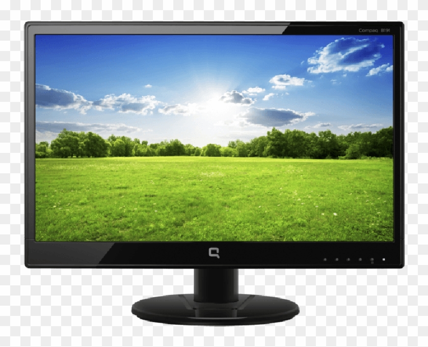 Hp Compaq B191 - Compaq 19 Inch Led Monitor Clipart #4042492