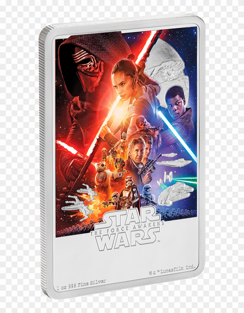 Ikniu519532 1 - Star Wars Episode Vii The Force Awakens 2015 Poster Clipart #4042679