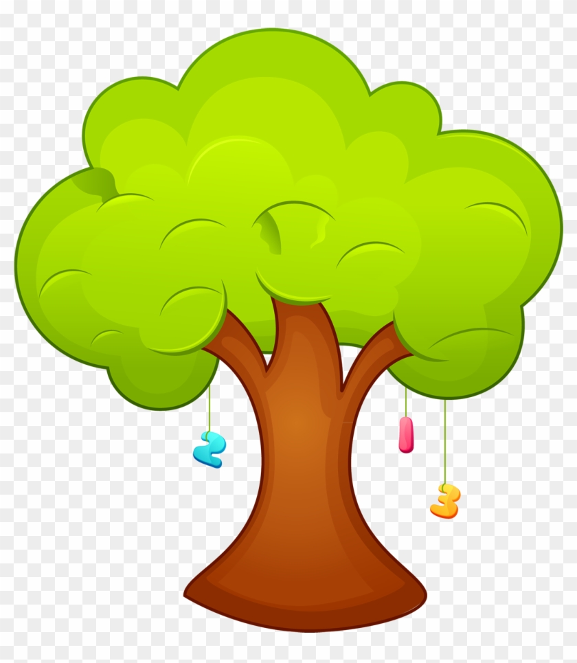 Cartoon Clip Art - Imagens De Arvores Infantil - Png Download #4043295