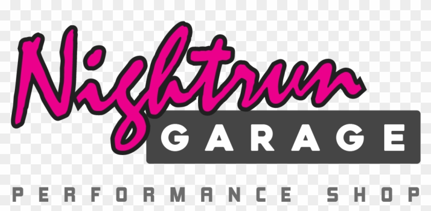 Nightrun Garage - Graphic Design Clipart