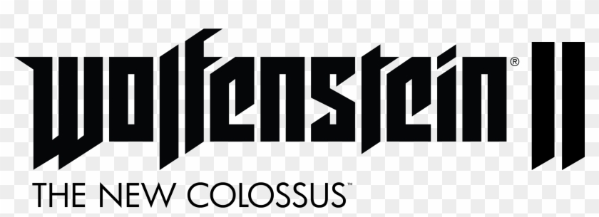 The New Colossus - Wolfenstein Logo Png Clipart #4043442