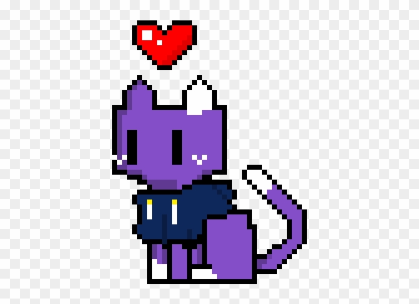 8-bitkitten - Pixel Art Clipart