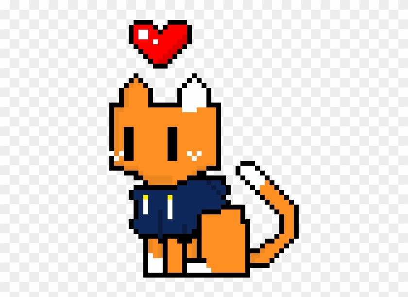 8-bitkitten - Pixel Art Clipart