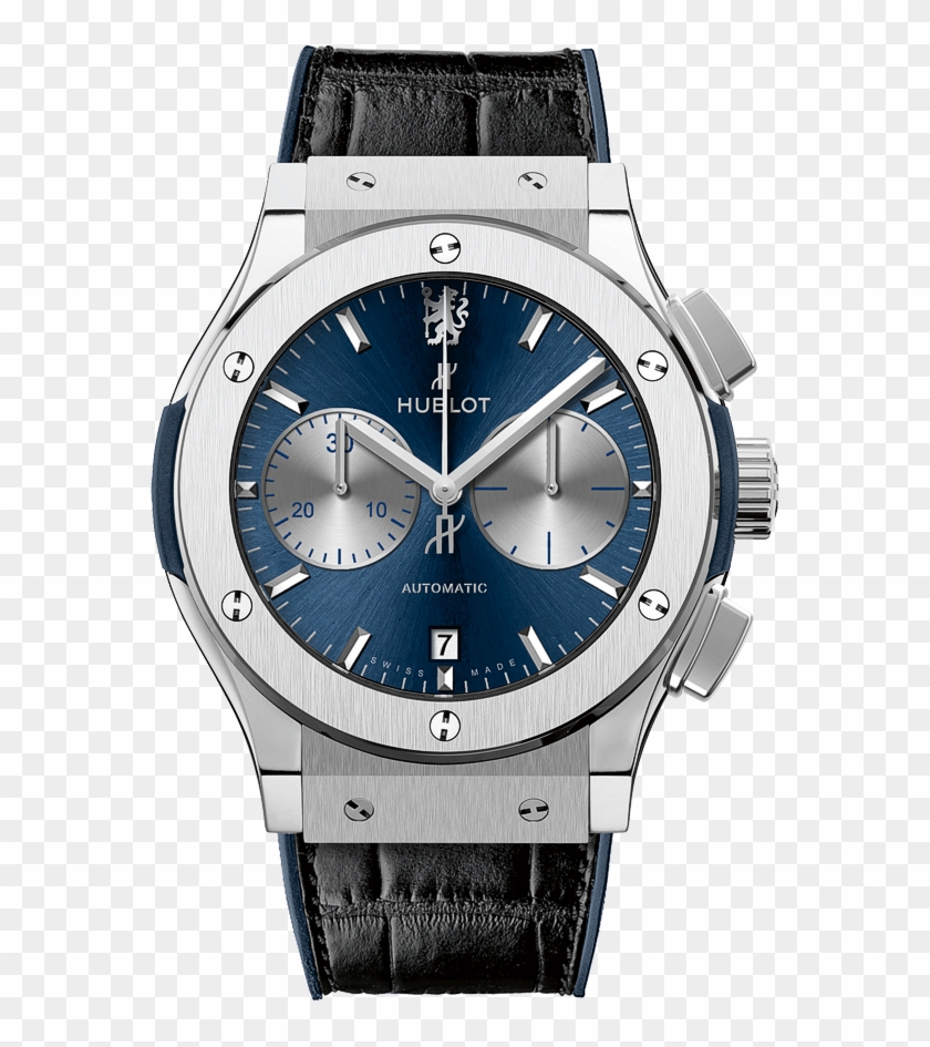 La Cote Des Montres - Hublot Blue Chronograph Titanium Price Clipart #4043805