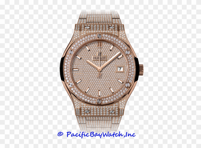 Hublot, Fusion, Classic, - Hublot Classic Fusion Full Pave Clipart #4044139