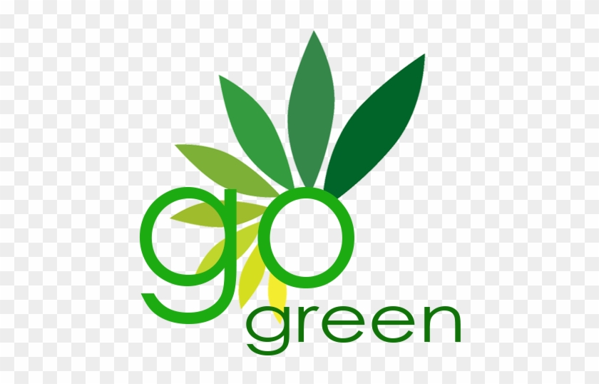 Go Green - Graphic Design Clipart #4044171