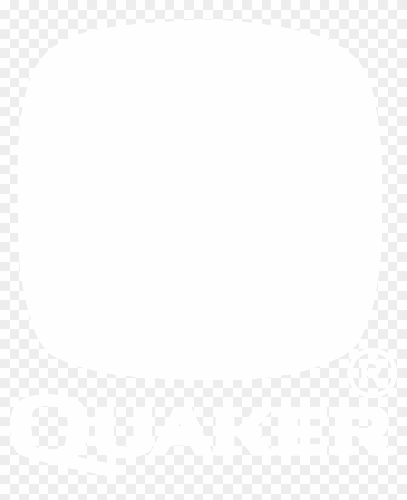 Quaker Logo Black And White - Johns Hopkins Logo White Clipart #4044224