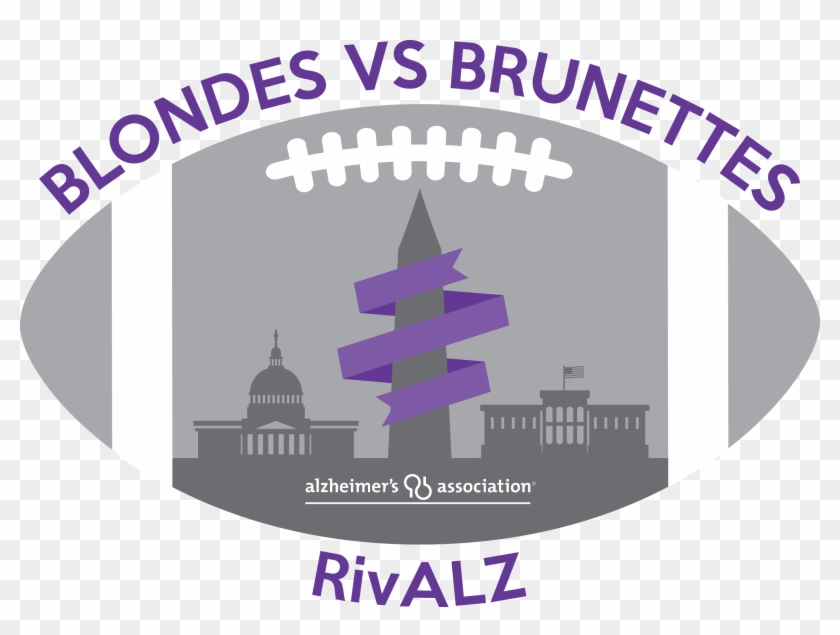 Blondes Vs Brunettes - Graphic Design Clipart