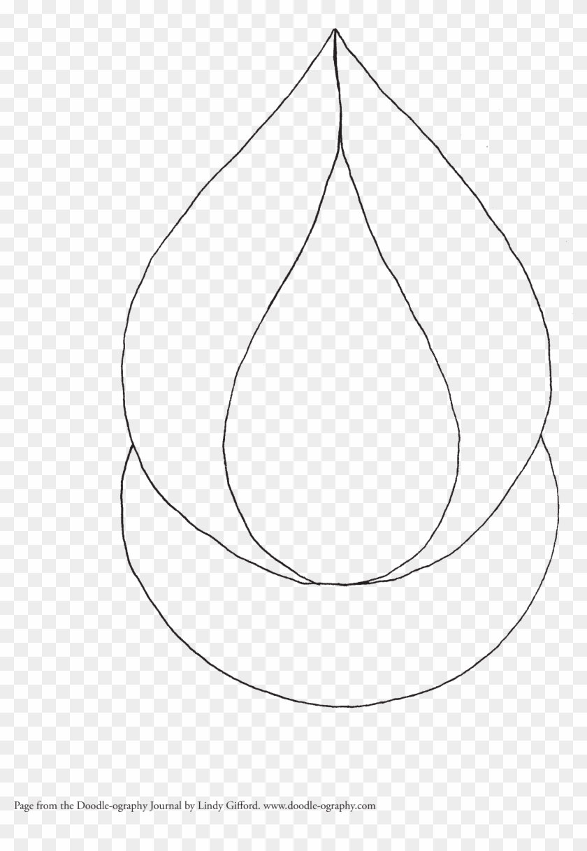 Printable Adult Coloring Pages Of Doodle Main Image - Line Art Clipart