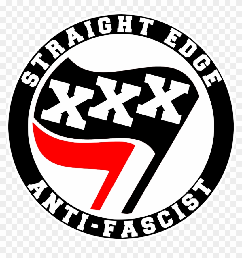 Entirely With Everything In This Article But Still - Straight Edge Anti Fascist Clipart #4045460