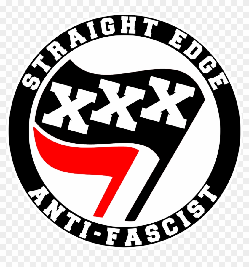 Entirely With Everything In This Article But Still - Straight Edge Anti Fascist Clipart