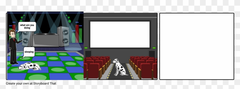 Sleepy Dog - Illustration Clipart