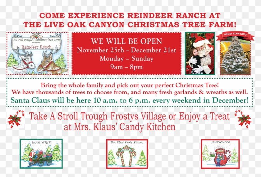 Christmas Loc Website - Live Oak Canyon Frosty Village Clipart