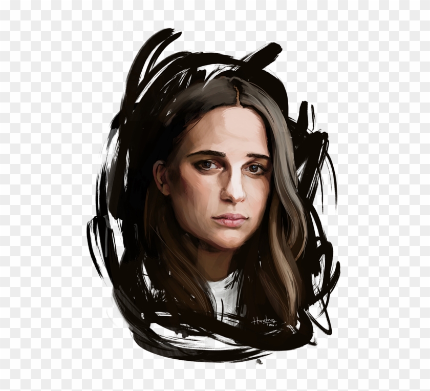 Bleed Area May Not Be Visible - Alicia Vikander Clipart