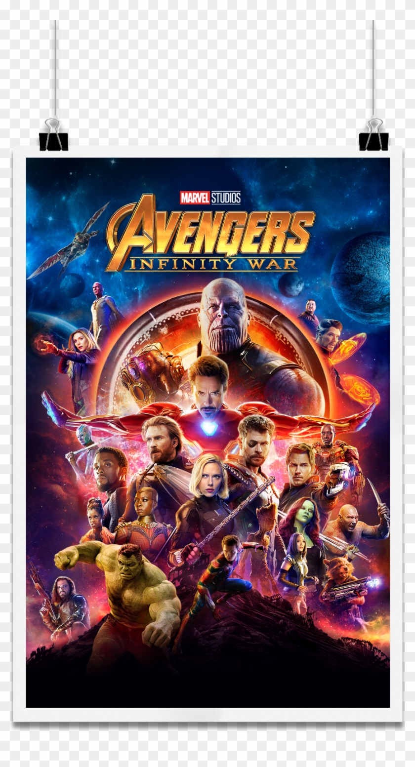 Upcoming Reviews - Avengers Infinity War Movie Poster Clipart #4045971