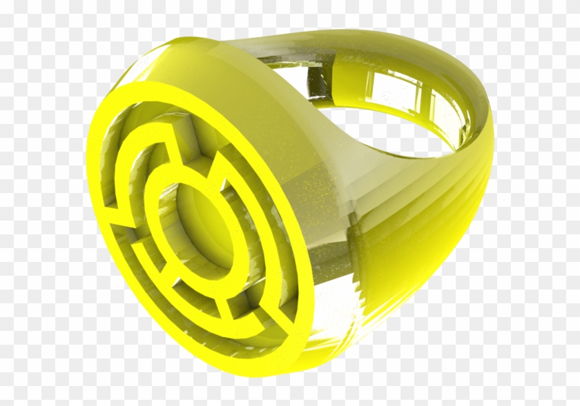 Yellow Lantern Ring - Plastic Clipart