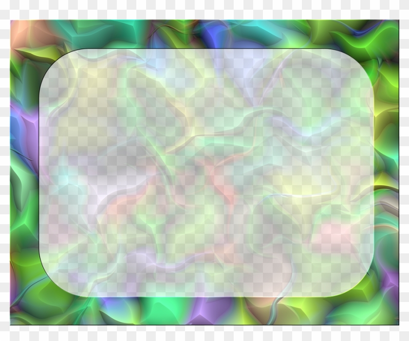 Edge Bevelling - Transparent Frame Fractal Png Clipart #4046279