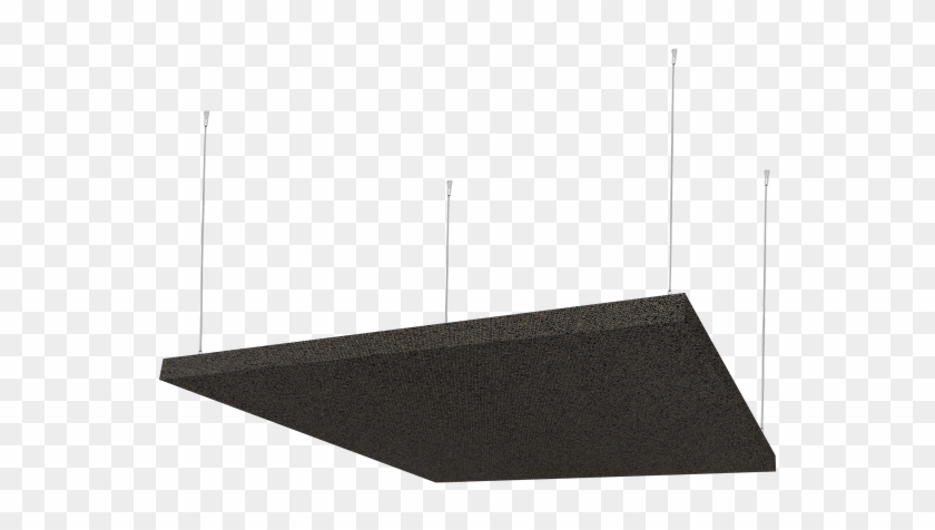 Auralex S244 Obsidian Propanel 2"x48"x48" Straight - Ceiling Clipart #4046358