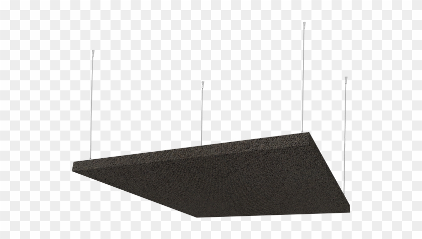 Auralex S244 Obsidian Propanel 2"x48"x48" Straight - Ceiling Clipart