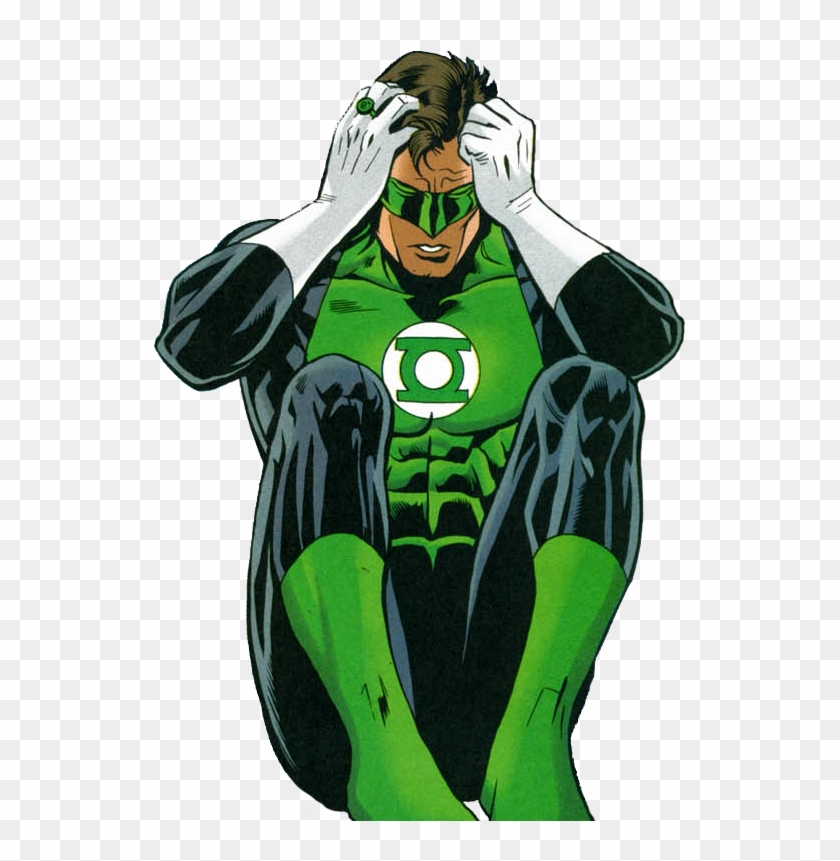 Hal Just Finish Watching Green Lantern Film - Green Lantern Clipart #4046392