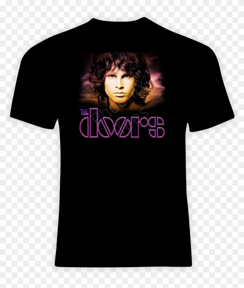 The Doors Jim Morrison T Shirt - Deep Purple Long Goodbye Tour T Shirt Clipart #4046525