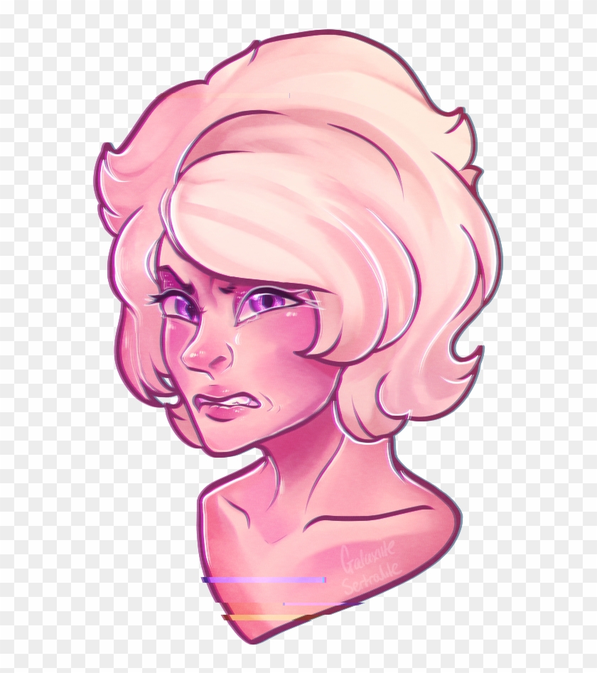 Chin Drawing Pink - Illustration Clipart