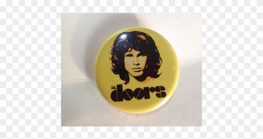 The Doors Jim Morrison Button - Imagens De The Doors Clipart #4046645