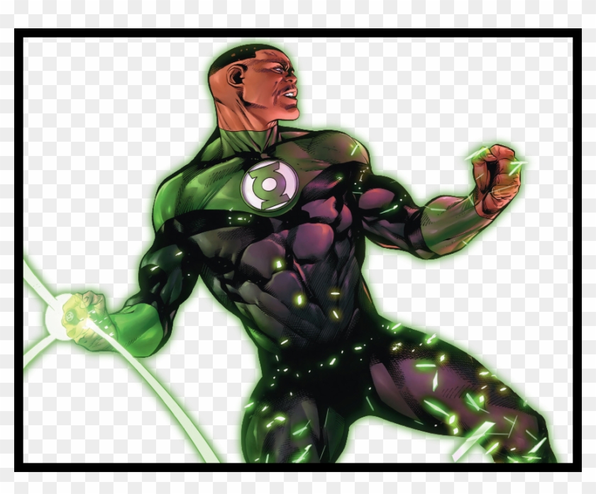 Green Lantern Comics John Stewart Clipart