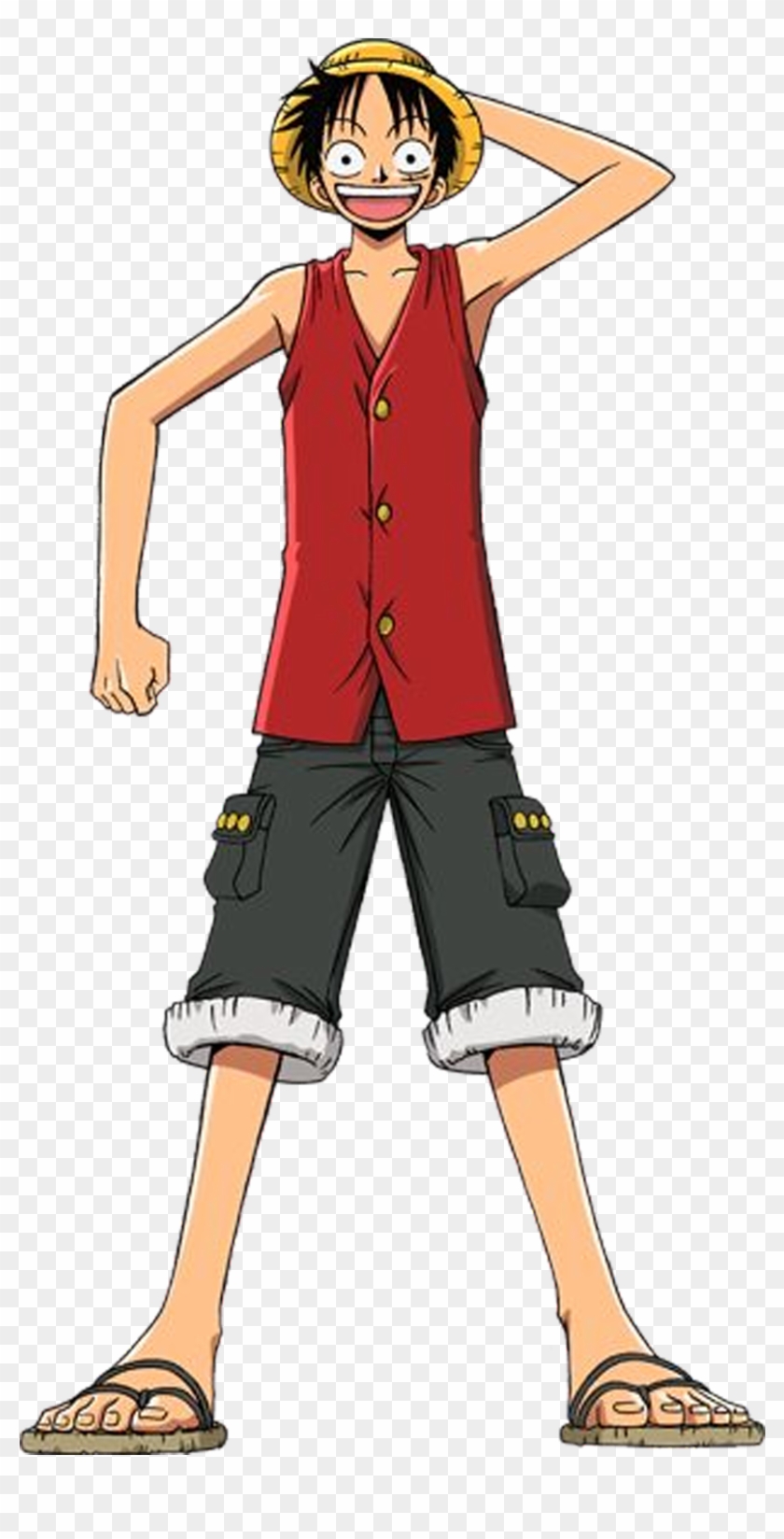 Monkey D - Luffy - Water - One Piece Luffy Full Body Clipart #4046761