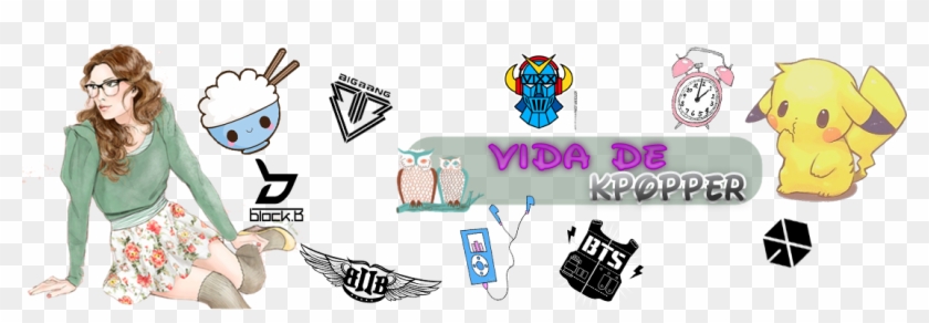 Vida De Kpopper Clipart #4046874